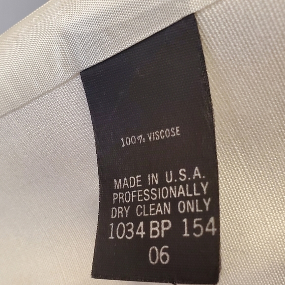 Vintage White & Brown Polkadot Blazer - Picture 10 of 11